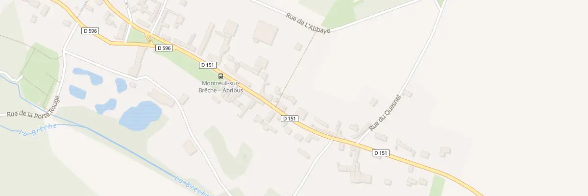 Plan du 254 Rue de Clermont à Montreuil-sur-Brêche
