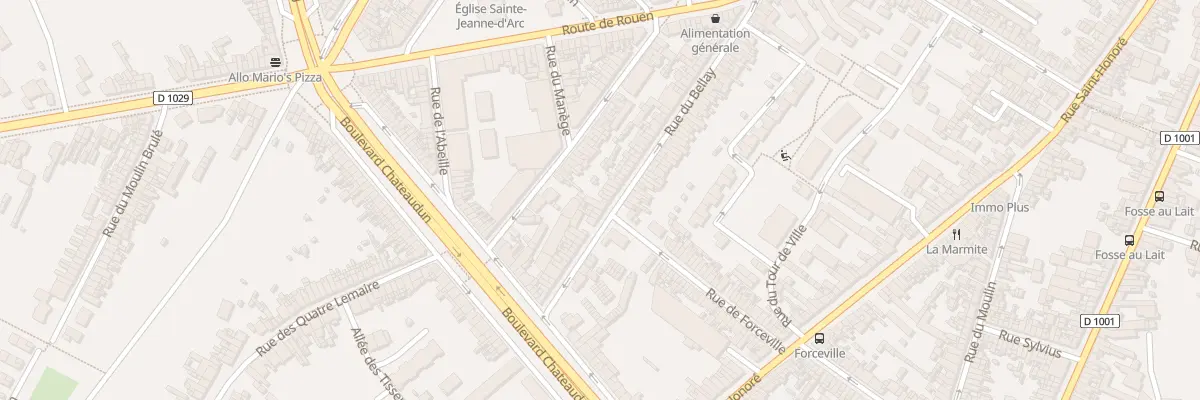 Plan du 76 Rue du Bellay à Amiens