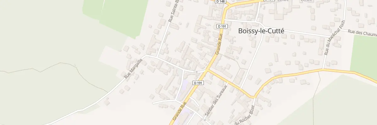 Plan du 2B Rue Margaille à Boissy-le-Cutté