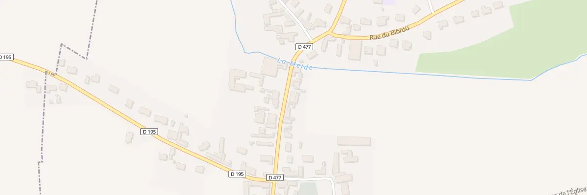 Plan du 267 Rue de Thérouanne à Heuringhem