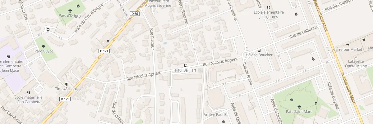 Plan du 31 Rue Appert à Massy