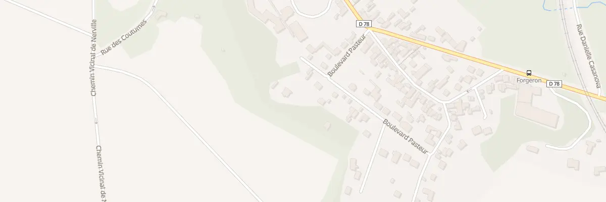 Plan du 14 Bd Pasteur à Presles