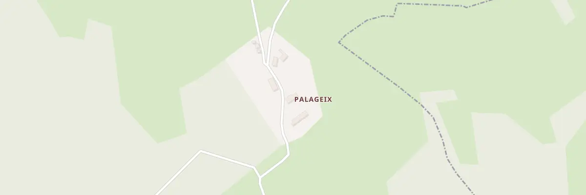 Plan du 5 Palageix à Magnat-l’Étrange