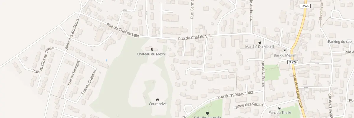 Plan du 5 Rue Marcel Dassault au Mesnil-en-Thelle