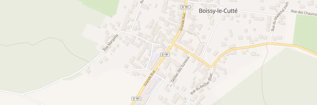 Plan du 3 Rue Grande Rue à Boissy-le-Cutté