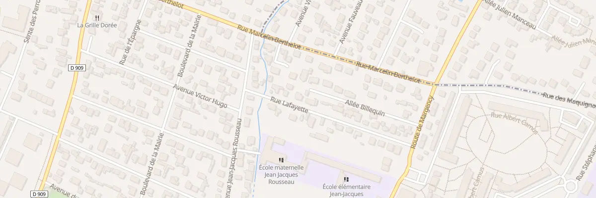 Plan du 24 Rue Lafayette à Eaubonne