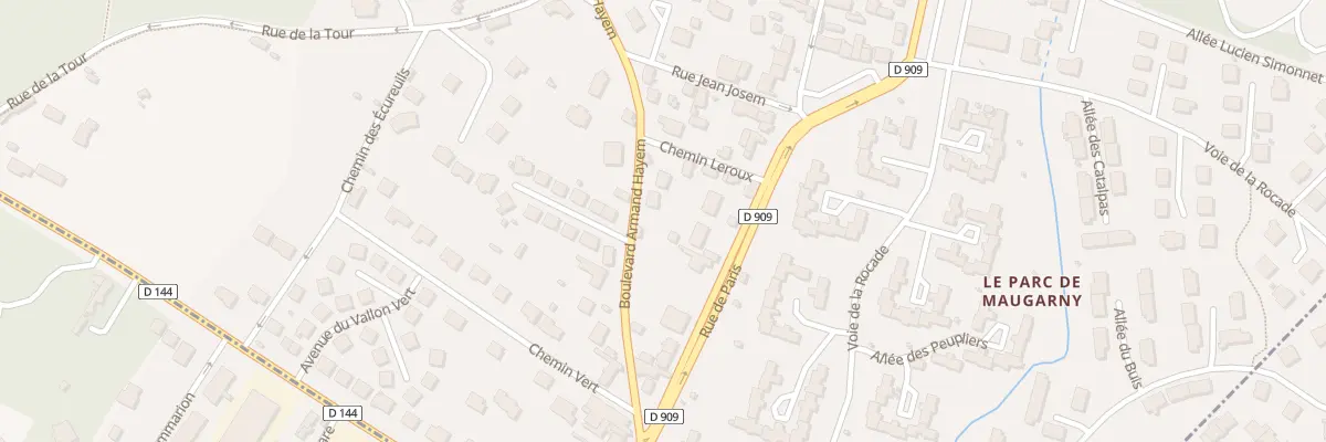 Plan du 8B Bd Armand Hayem à Montlignon