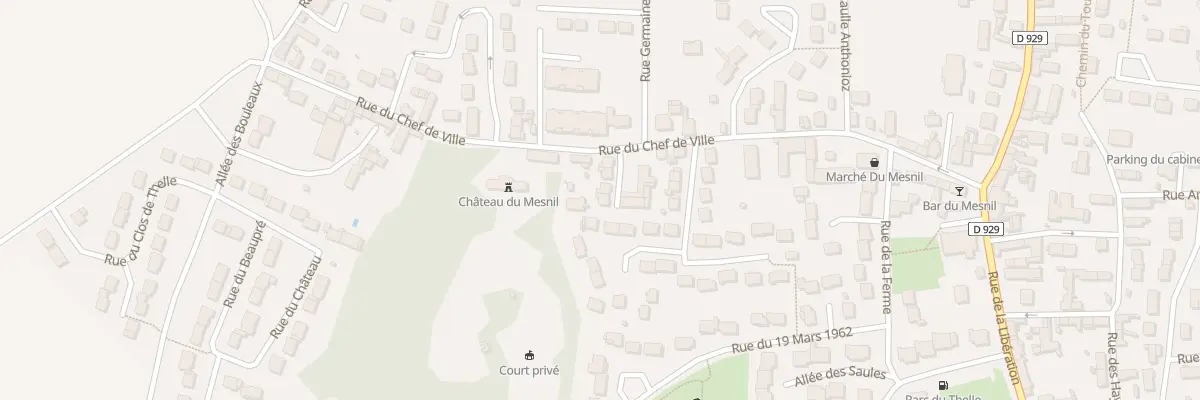 Plan du 33C Rue du Chef de Ville au Mesnil-en-Thelle