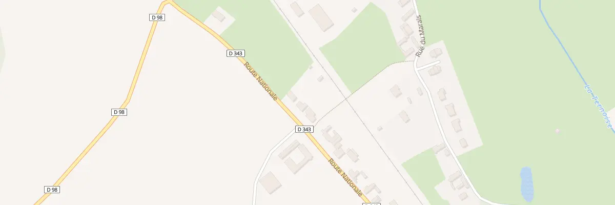 Plan du 17 Rte Nationale à Monchy-Cayeux