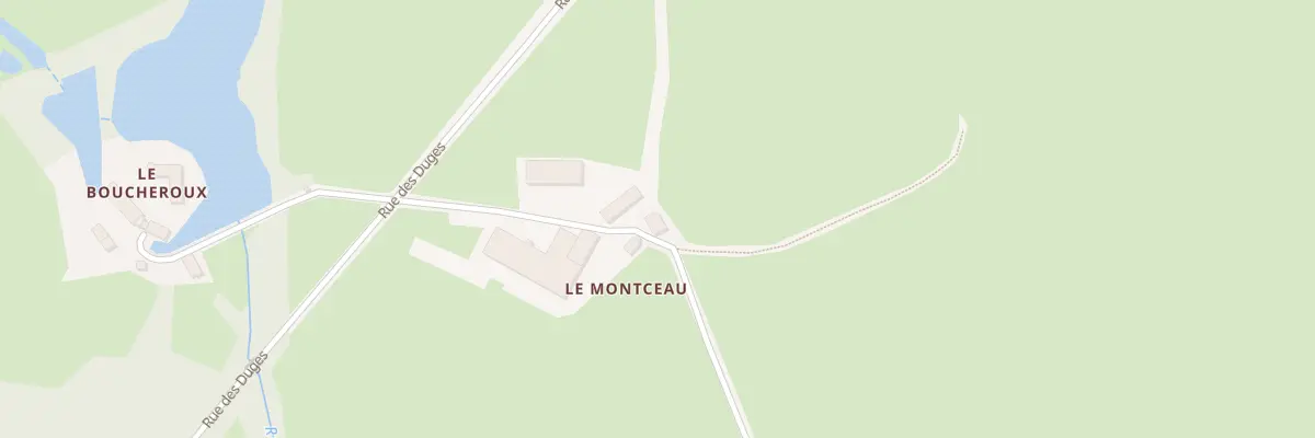 Plan du 5087 Le Monsseau à Leyrat