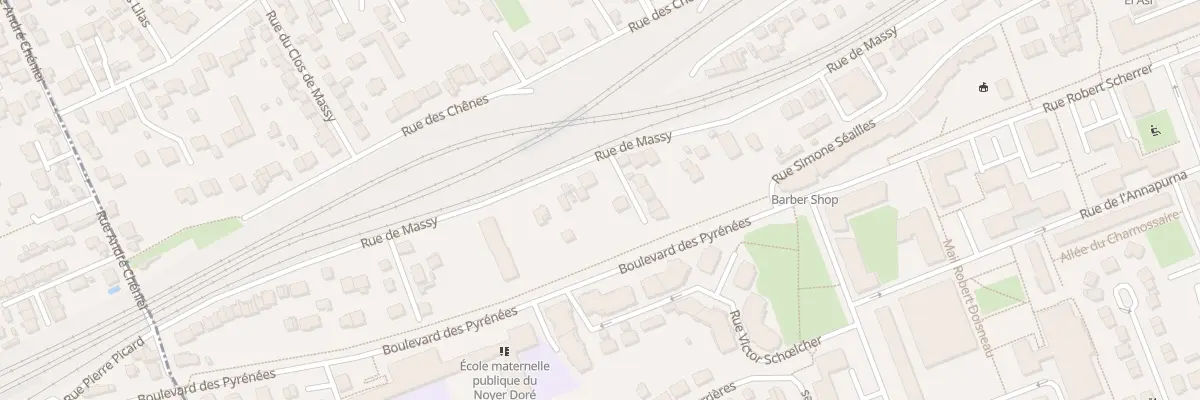 Plan du 115 Rue de Massy à Antony