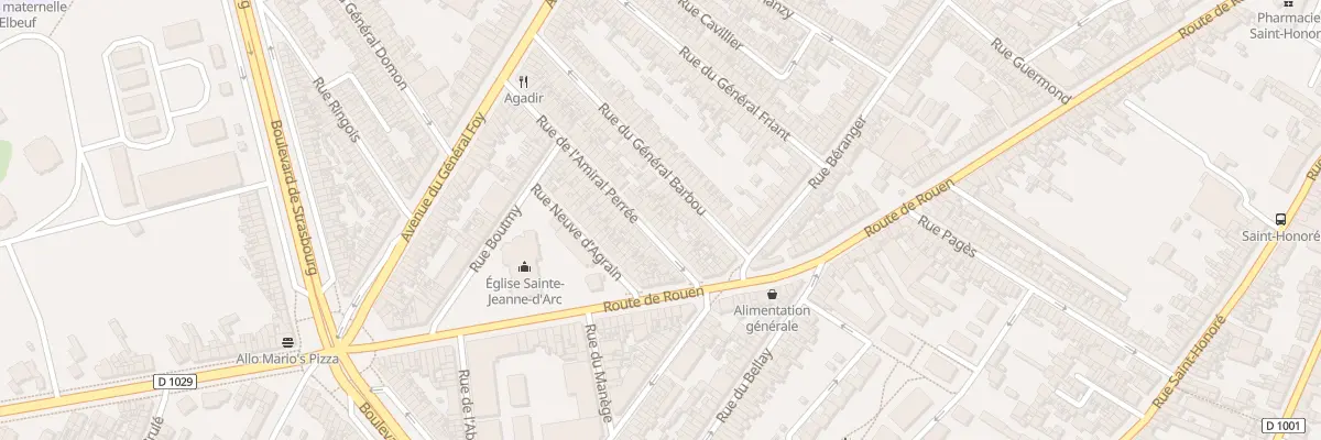 Plan du 26 Rue de l’Amiral Perrée à Amiens