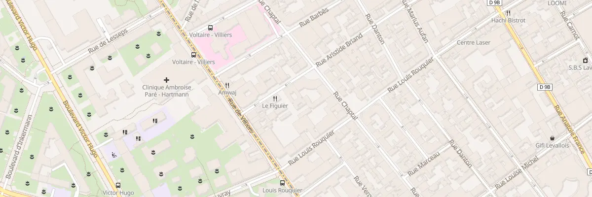 Plan du 12 Rue Aristide Briand à Levallois-Perret