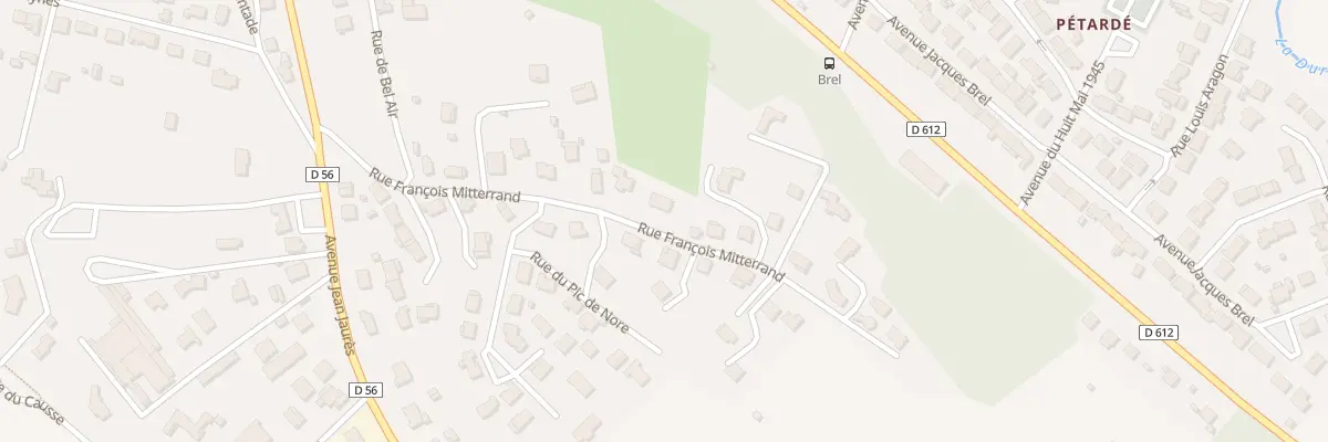 Plan du 21 Rue François Mitterrand à Lagarrigue