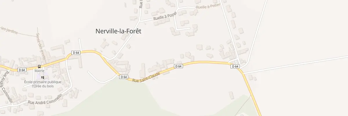 Plan du 71A Rue Saint Claude à Nerville-la-Forêt