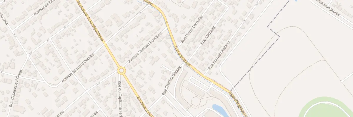 Plan du 27 Rue Charles Goguel à Eaubonne