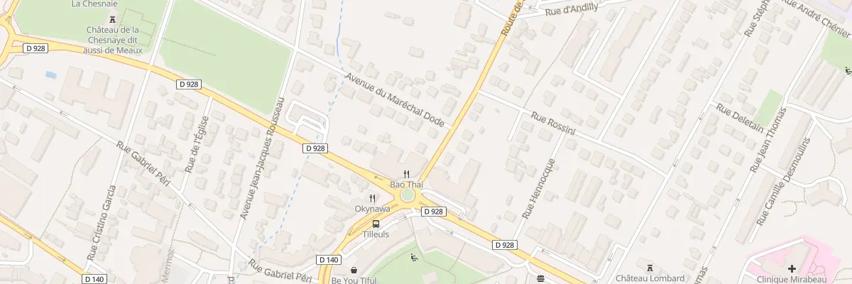 Plan du 5 Rte de Margency à Eaubonne