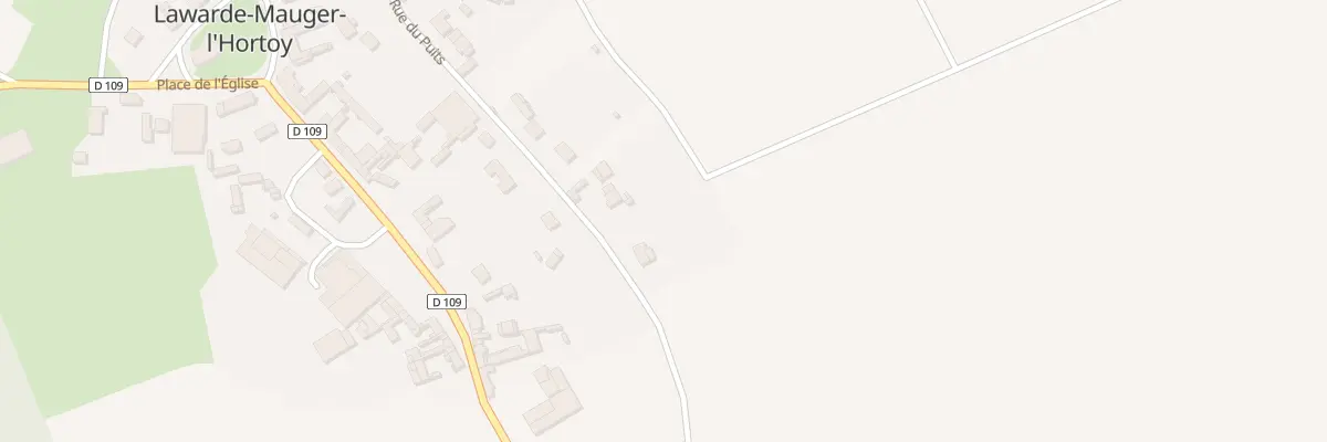 Plan du 33 Rue du Puits à Lawarde-Mauger-l’Hortoy