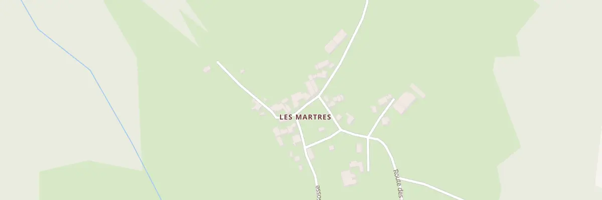 Plan du 5319 Les Martres à Colombiès