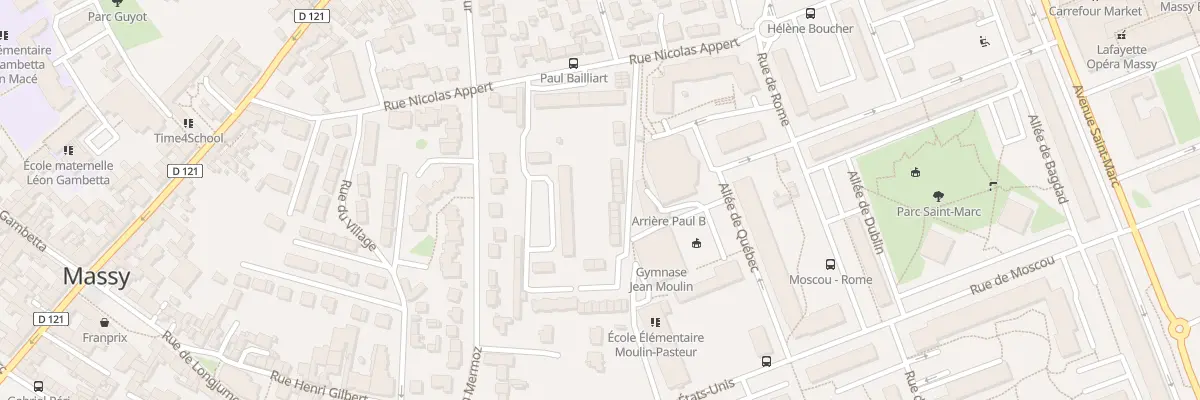 Plan du 32 Rue Appert à Massy
