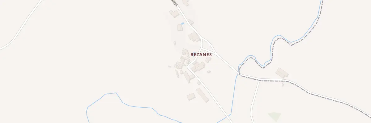 Plan du 5116 Bezanes à Roussennac