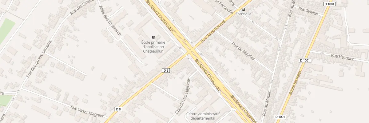 Plan du 1 Rue Jean Moulin à Amiens