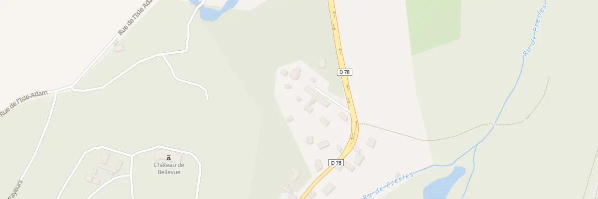 Plan du 133 Rue Pierre Brossolette à Presles