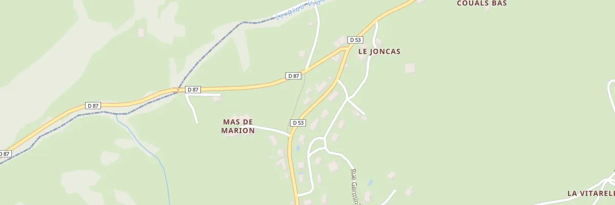 Plan du 5362 Marion à Auzits