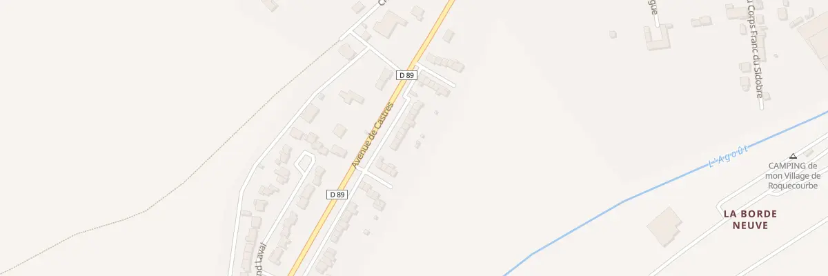 Plan du 11 Rue de la Libération à Roquecourbe