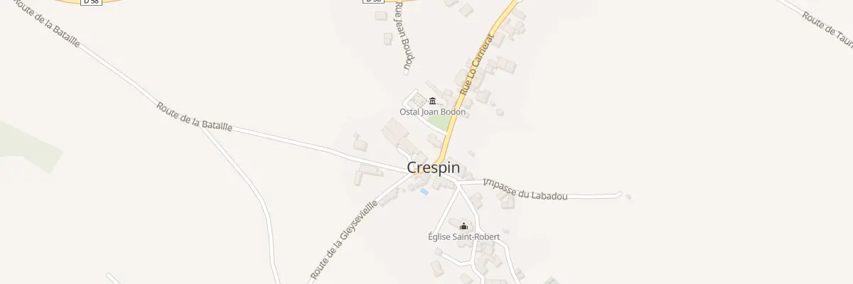 Plan du 5023 Crespin à Crespin