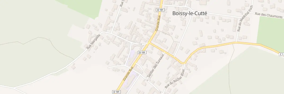 Plan du 7 Grande Rue à Boissy-le-Cutté