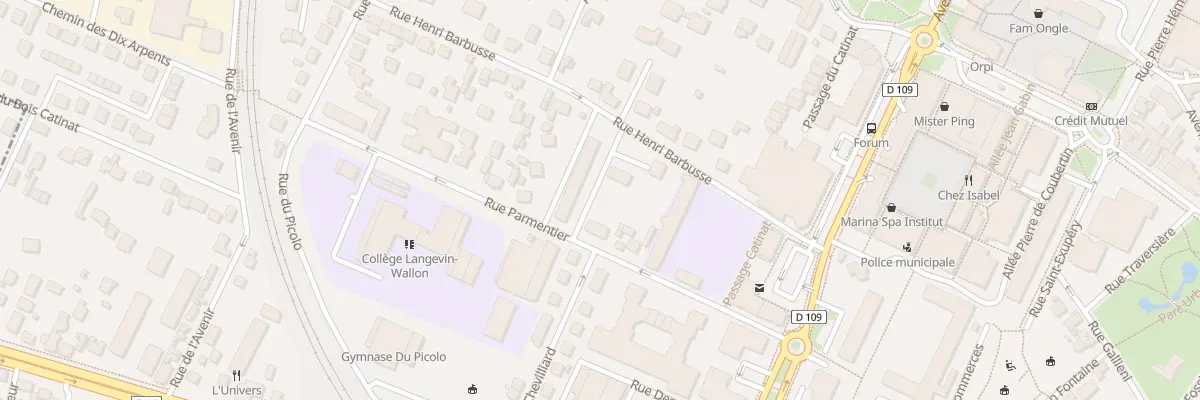 Plan du 11 Rue Henri Barbusse à Saint-Gratien