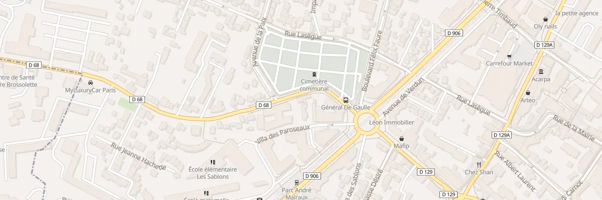Plan du 27 Rue Pierre Brossolette à Châtillon