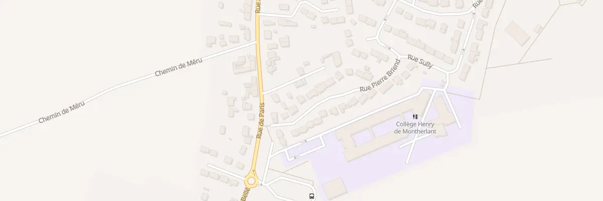 Plan du 16 Rue Pierre Briend à Neuilly-en-Thelle