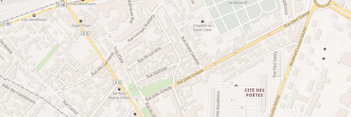 Plan du 46 Rue Louis Girard à Malakoff