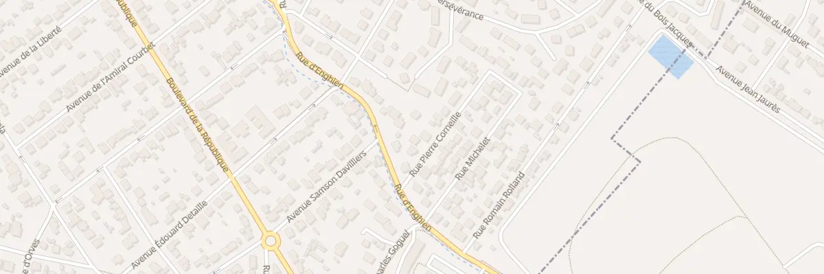 Plan du 5 Rue Pierre Corneille à Eaubonne