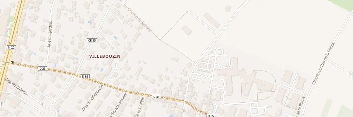 Plan du 53 Rue du Perray à Ballainvilliers