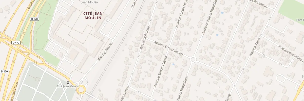 Plan du 27 Av Ernest Renan à Saint-Gratien