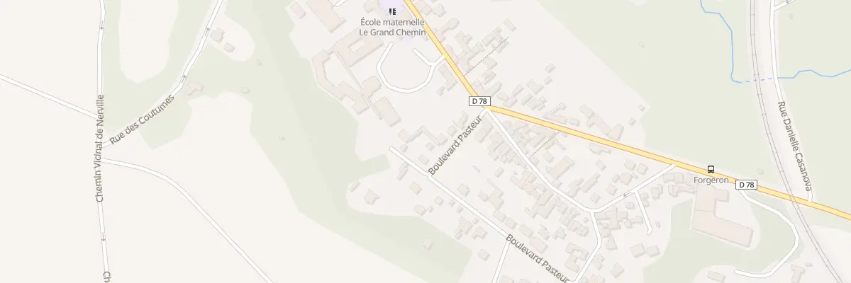 Plan du 8 Bd Pasteur à Presles