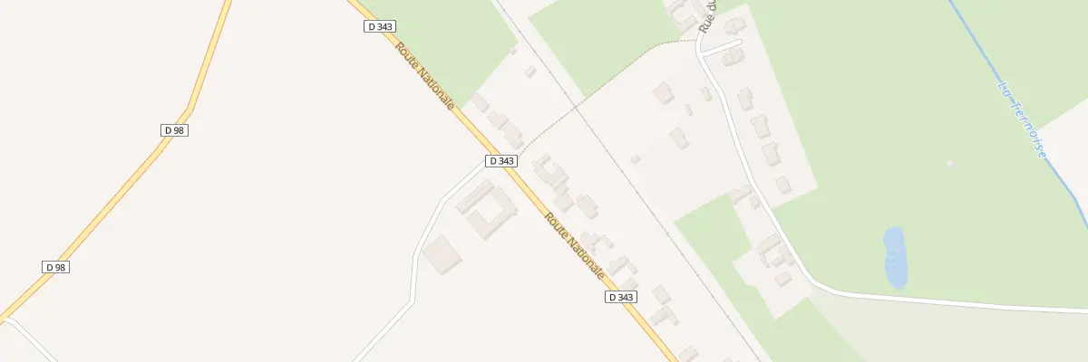 Plan du 21 Rte Nationale à Monchy-Cayeux