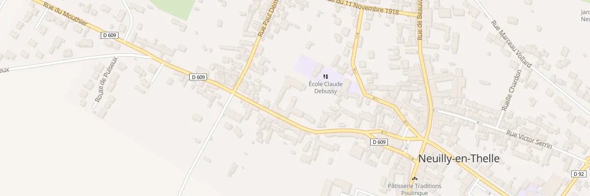 Plan du 24 Rue du Mouthier à Neuilly-en-Thelle