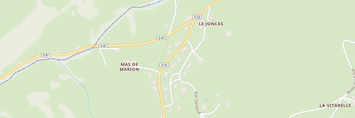 Plan du 5533 Marion à Auzits