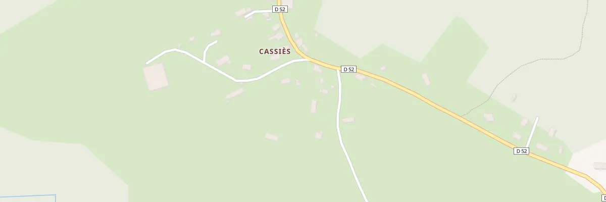 Plan du 5006 Cassies à Saint-Victor