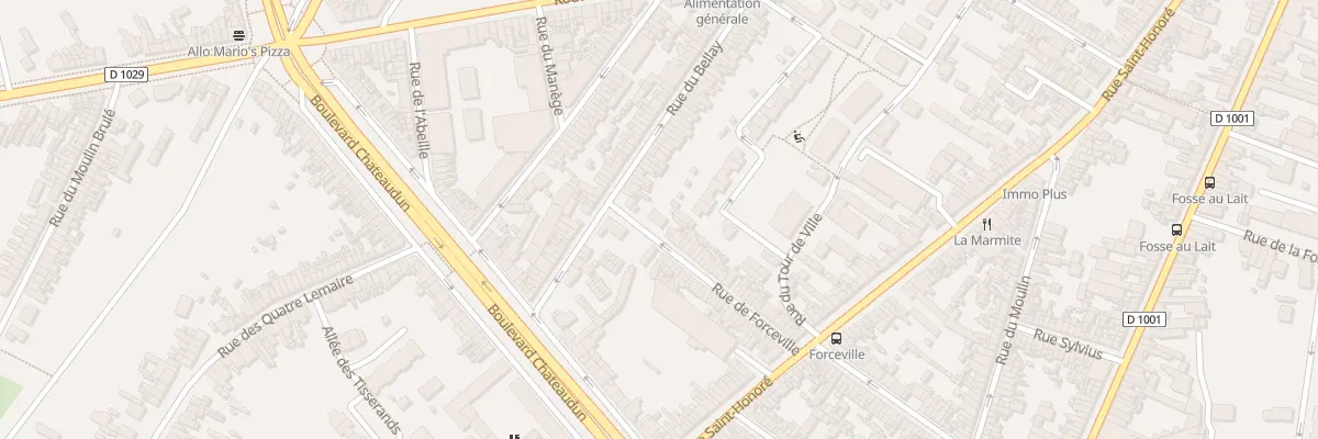Plan du 52 Rue de Forceville à Amiens