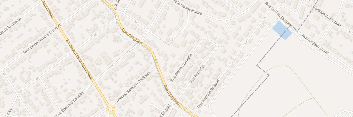 Plan du 9 Rue Pierre Corneille à Eaubonne