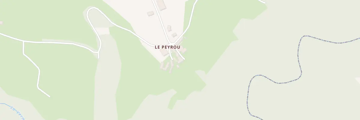 Plan du 5143 Le Peyrou à Pradinas