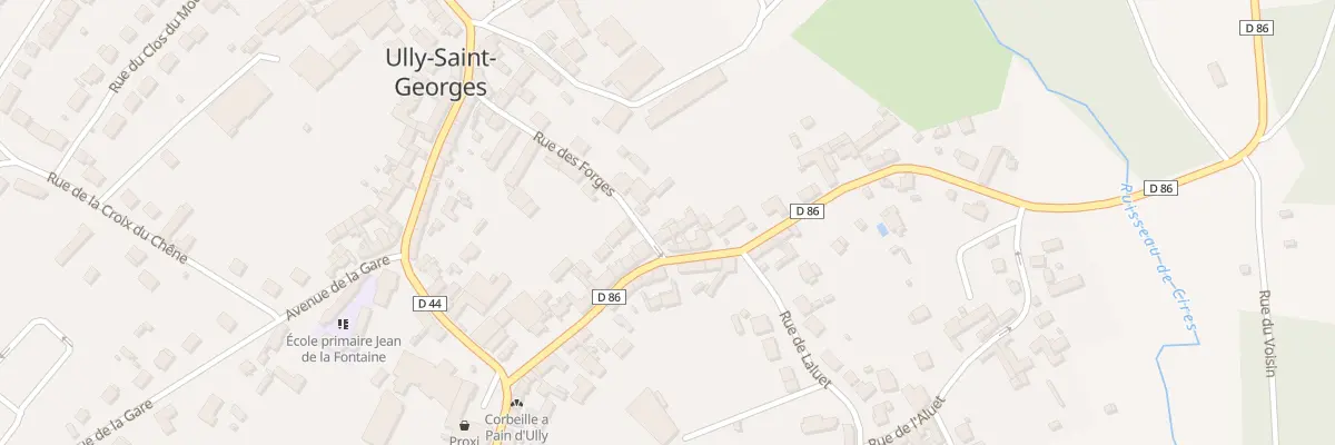 Plan du 15 Rue de Mouy à Ully-Saint-Georges