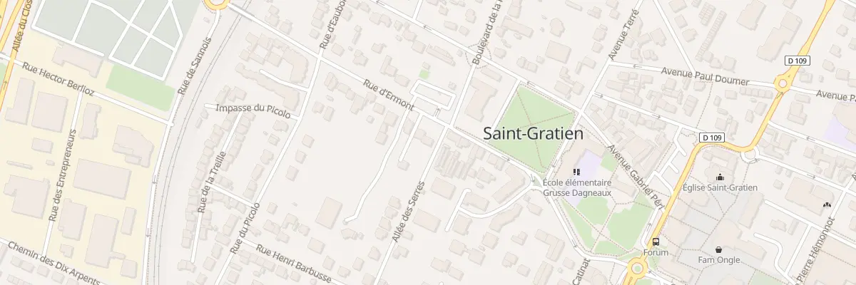 Plan du 37 Rue d’Ermont à Saint-Gratien