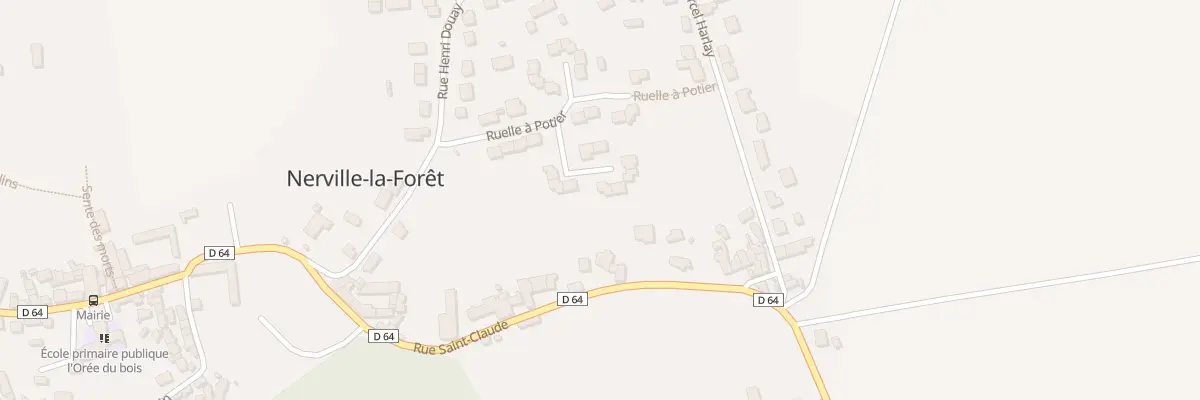 Plan du 17 Rle A Potier à Nerville-la-Forêt