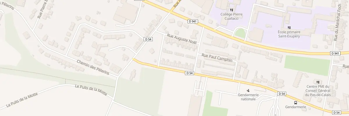Plan du 88 Rue Georges Clémenceau à Frévent